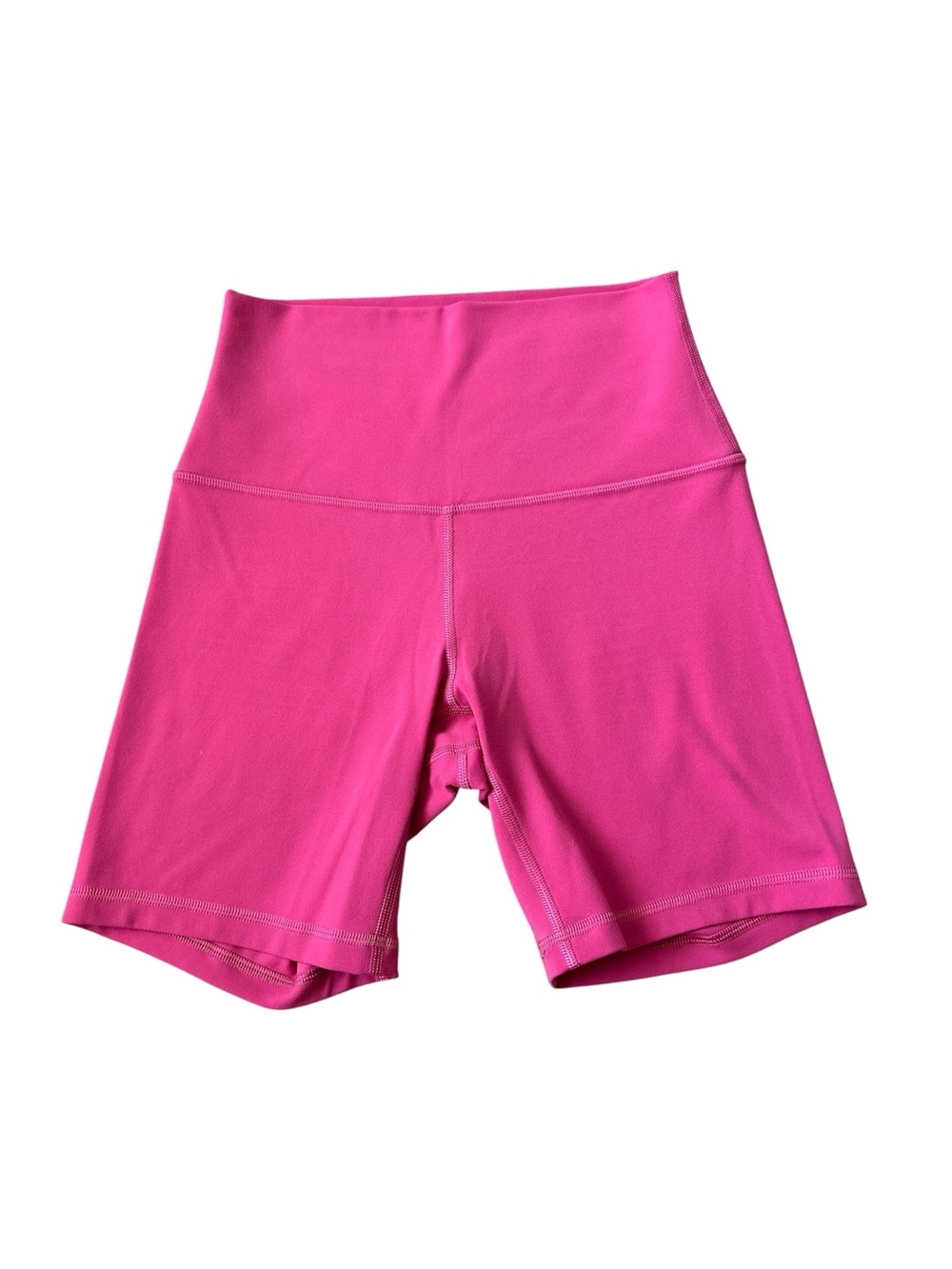 Lululemon Align High Rise Shorts 6” Size 4 Pink Flare Nulu Women’s